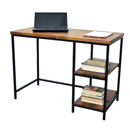 Carolina Cottage CF4220CHETBK Brayden Chestnut Desk With Shelves - 20 X 30 X 42 In.